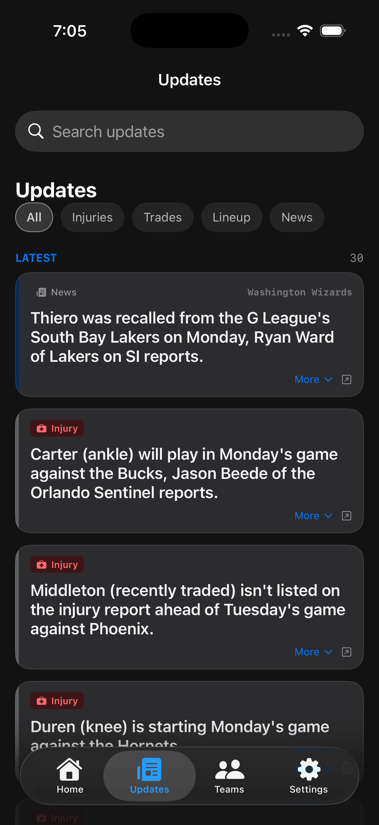 Latest NBA news and updates